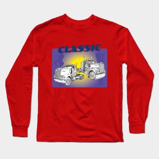 Double Kenworth truck design Long Sleeve T-Shirt